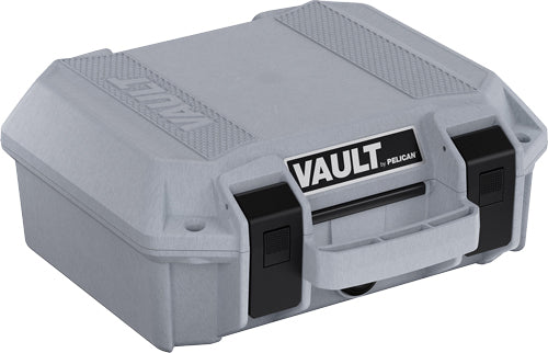 Pelican Vault Ghost Gray Small Pistol Hard Case with Foam