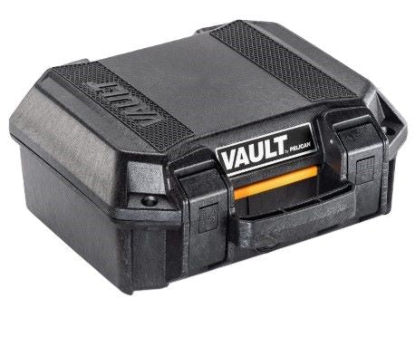 PELICAN VAULT V100 VAULT SUPPRESSOR CASE BLACK