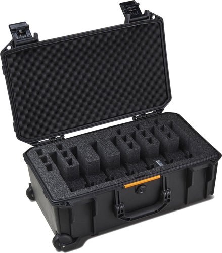 Pelican Vault Large Pre-Cut Foam 7 Pistol Case Black
