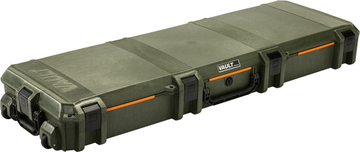 Pelican Vault 53" Double Rifle Rolling Case with Foam ODG