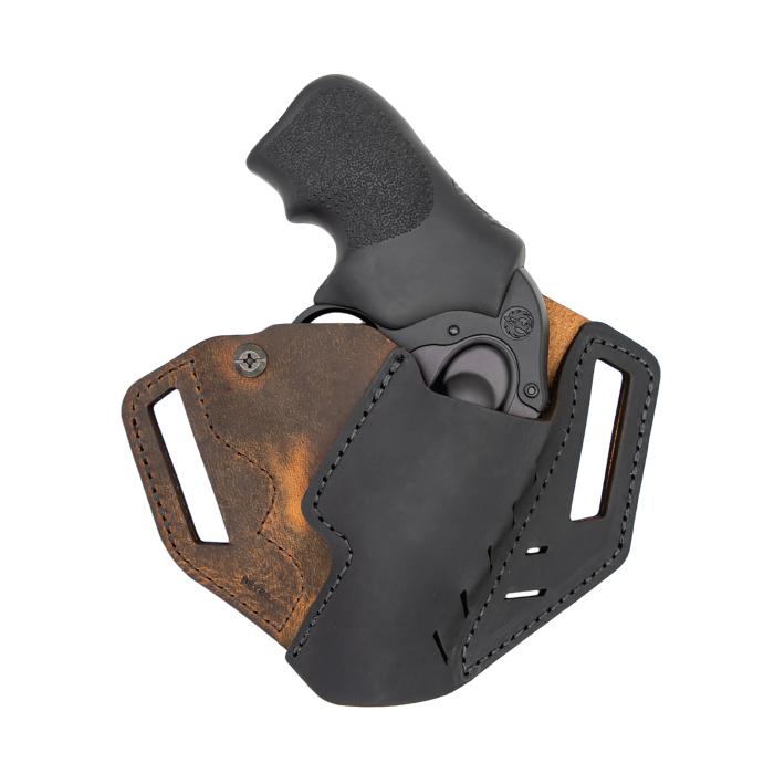 Versacarry Outside Waistband Revolver Holster Ruger LCR Brown Black RH