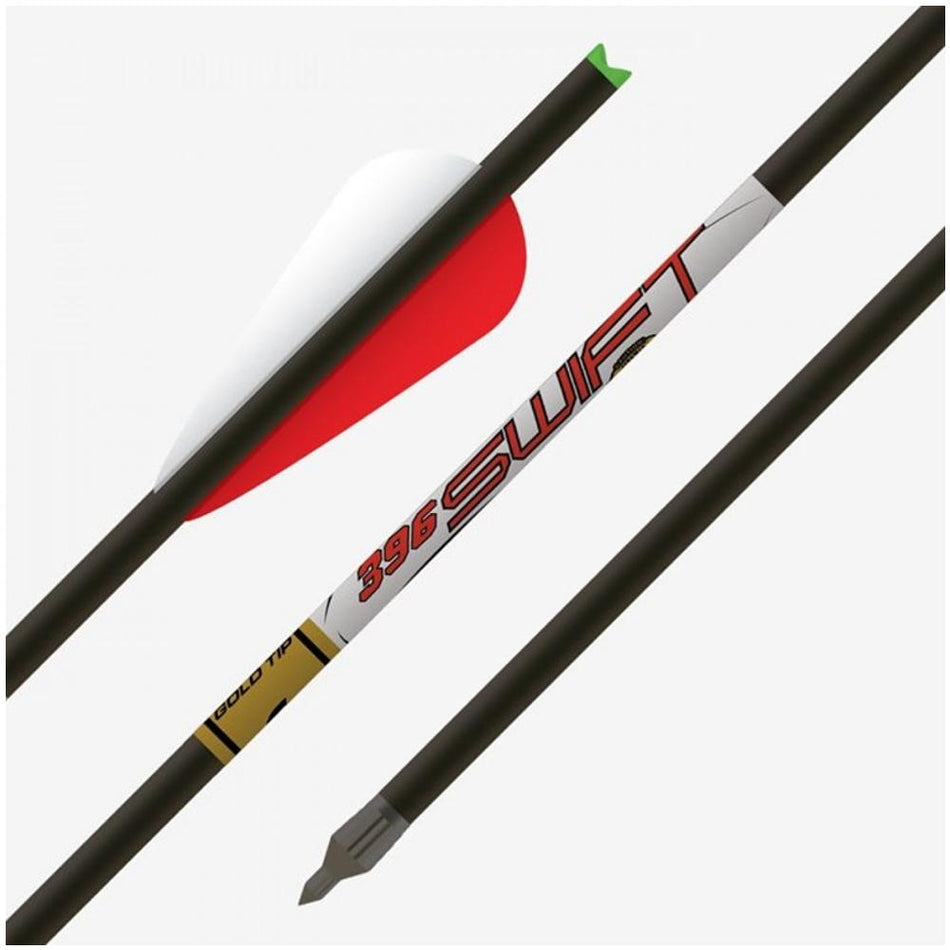 Gold Tip Swift 22" Crossbow Bolt with 4in Duravanes 6-Pack