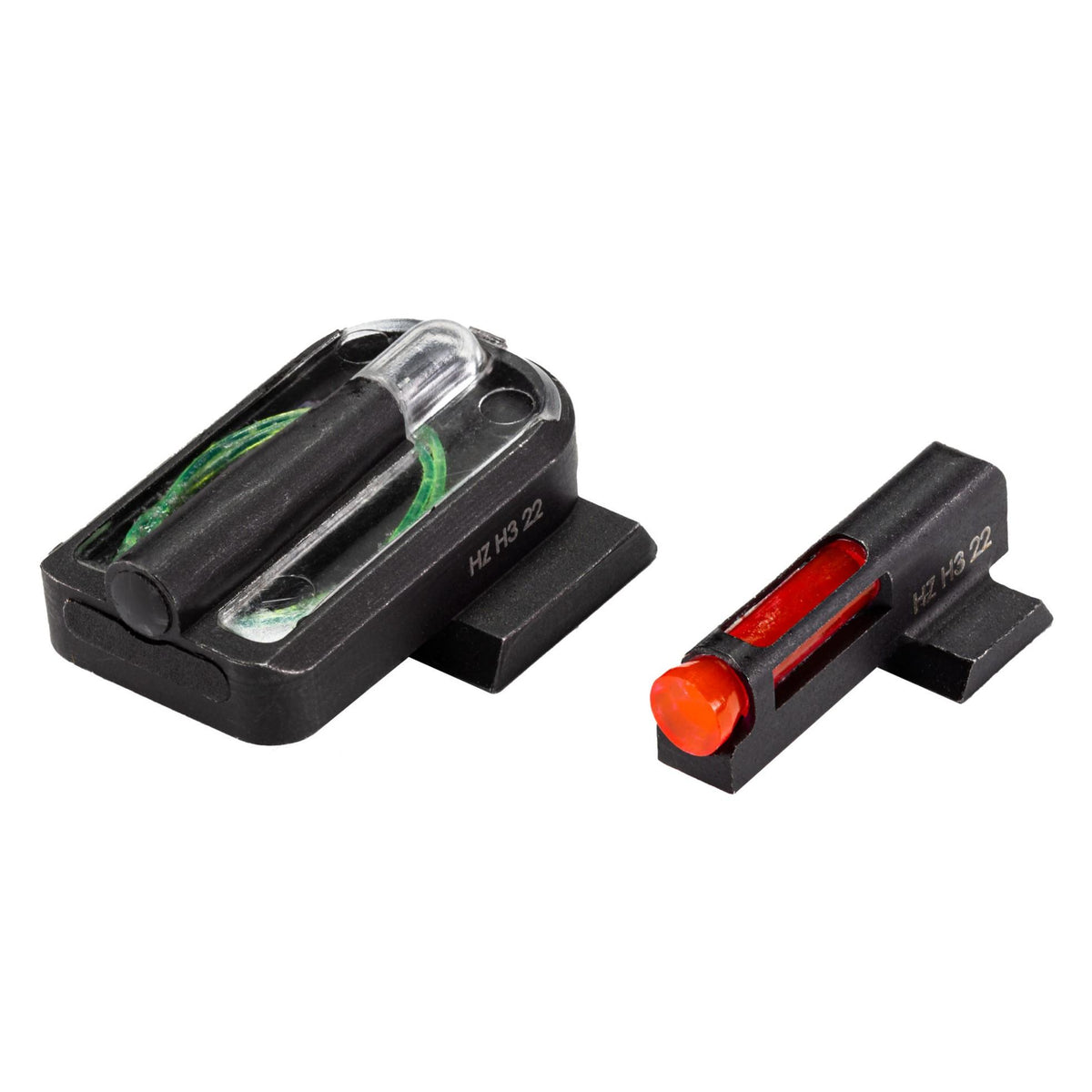 HIVIZ FASTDOT H3 Low Profile Single Dot Sight Set for S&W M&P Full Size Compact Shield Red/Green
