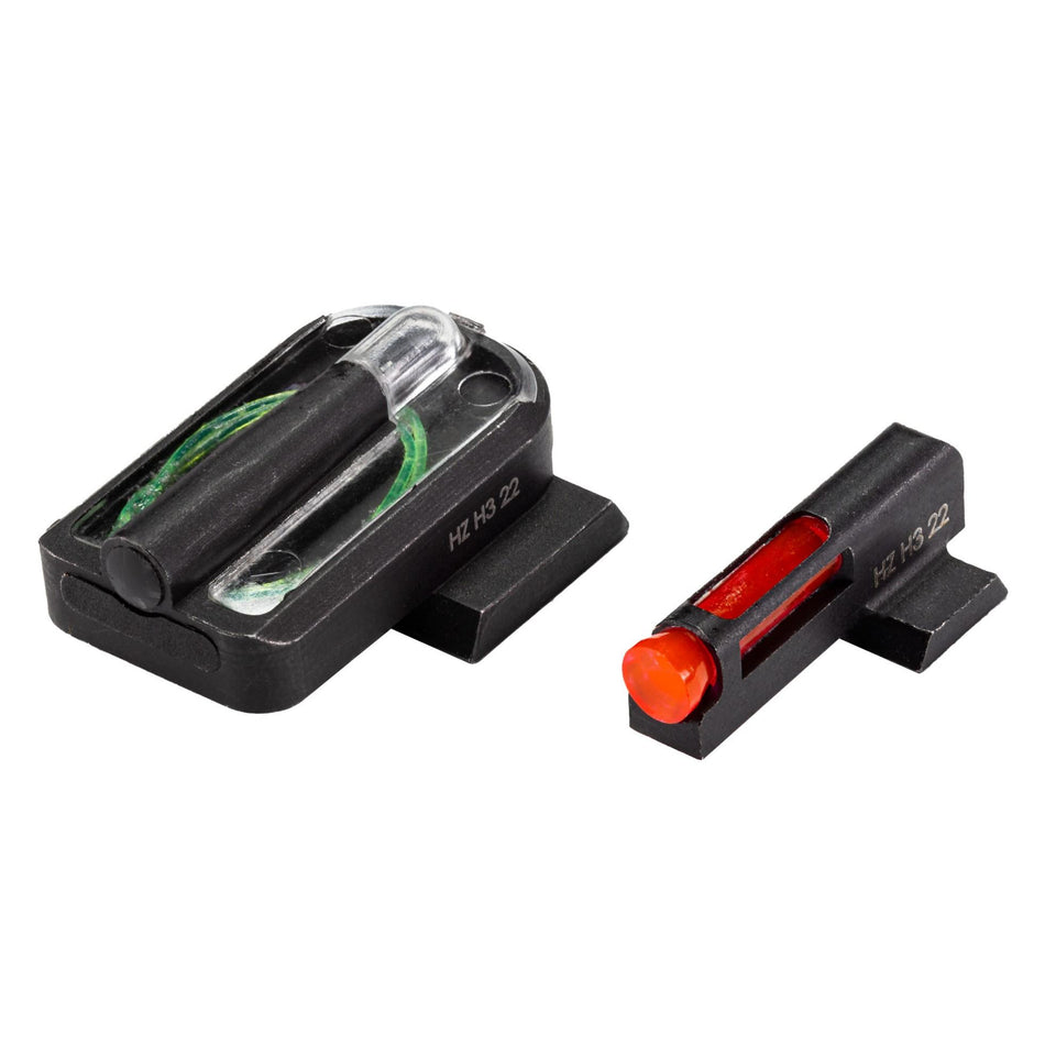 HIVIZ FASTDOT H3 Low Profile Single Dot Sight Set for S&W M&P Full Size Compact Shield Red/Green