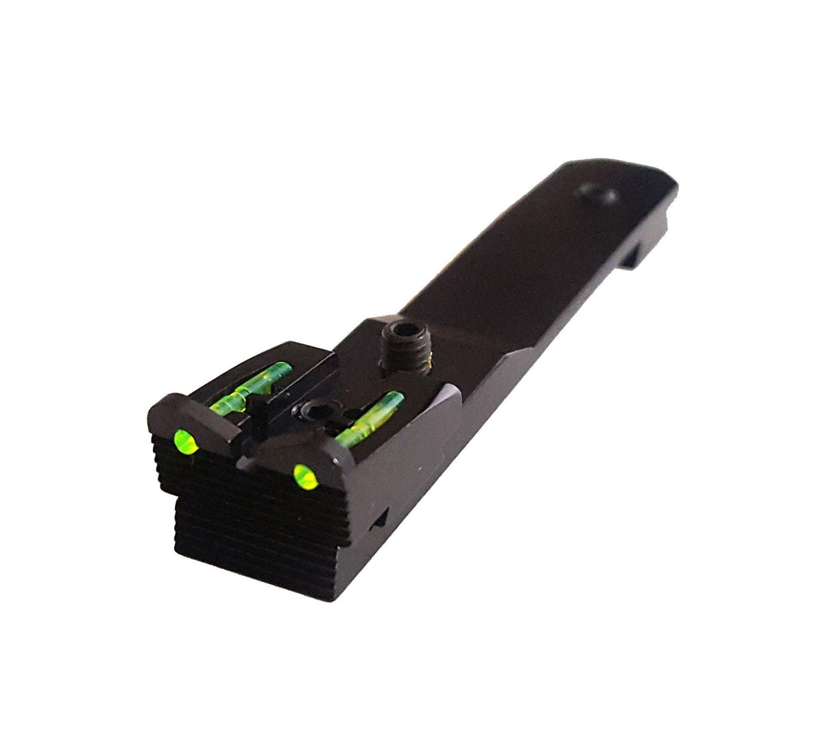 HIVIZ Green LitePipe Universal Adjustable Rear Sight for 3/8" Dovetail Rifles
