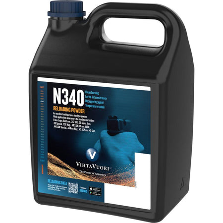 Vihtavuori N340 Pistol Powder 4 Pound Can