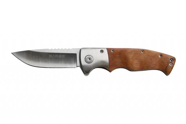 Sarge Knives Flash Rosewood Handle Swift Assist Folding Pocket Knife 7.75"