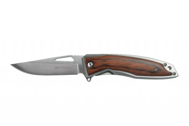 Sarge Knives Strive Wood Handle Swift Assist Folder 2.5" Blade