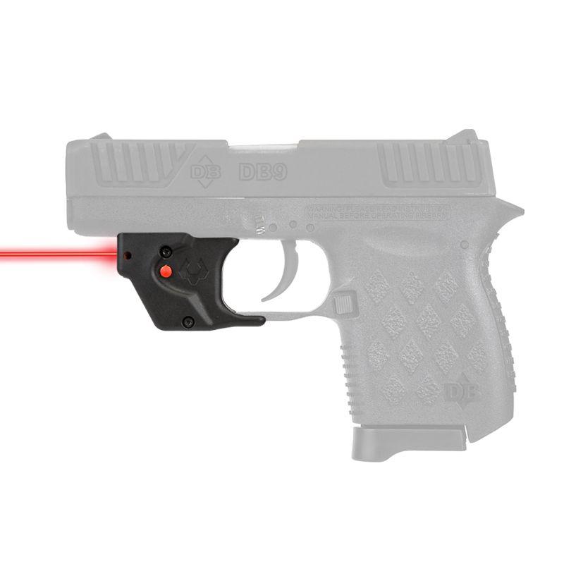 Viridian E Series Trigger Guard Red Laser for Diamondback DB380/DB9 Black