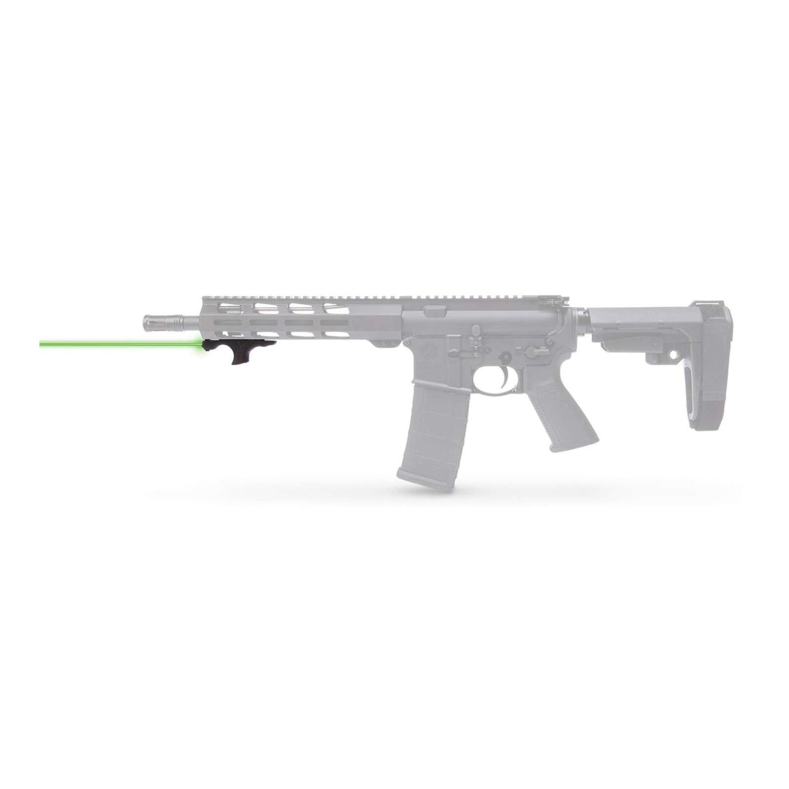 Viridian HS1 AR Hand Stop Green Laser Sight Black with Picatinny Adapter