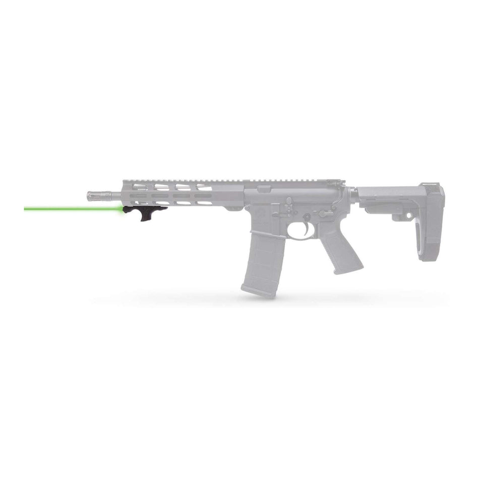 Viridian HS1 AR Hand Stop Green Laser Sight Black with Picatinny Adapter