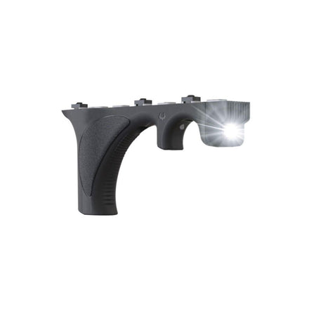 Viridian 4LUX Tactical Foregrip and 400 Lumen LED Weapon Light Black M-LOK Compatible