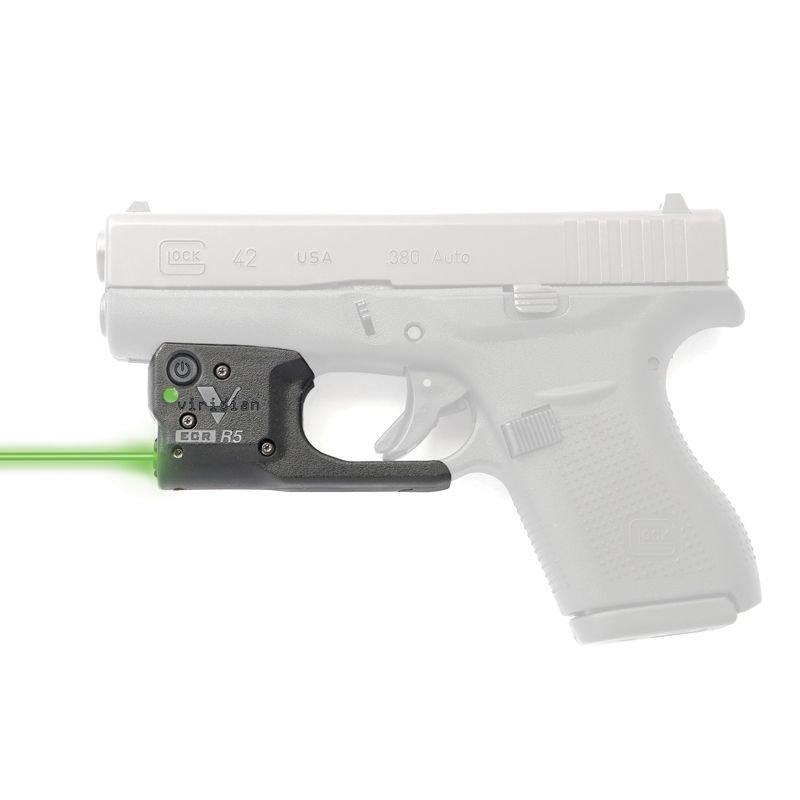 Viridian Reactor R5-R Gen 2 Green Laser Glock 42 with Ambi IWB Holster