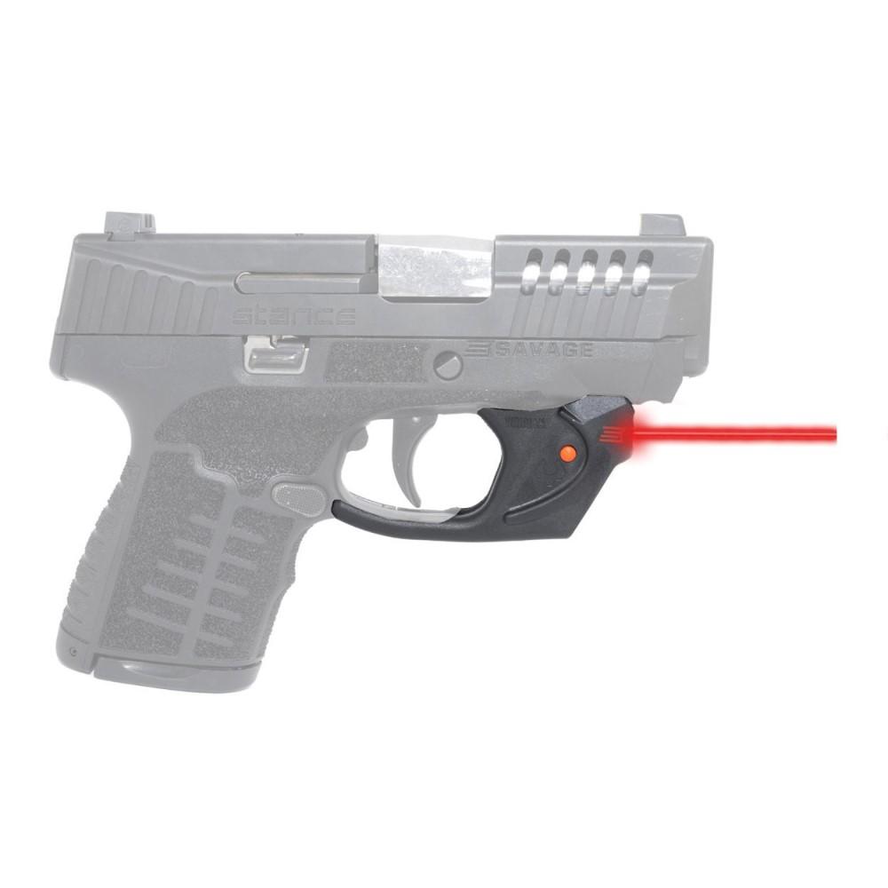 Viridian E-Series Savage Stance Red Laser Black with Right-Hand Kydex IWB Holster