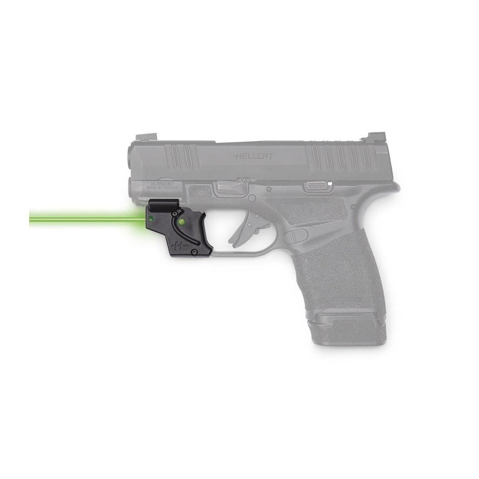 Viridian E Series Springfield Hellcat Green Laser with IWB Kydex Holster Right Hand Black