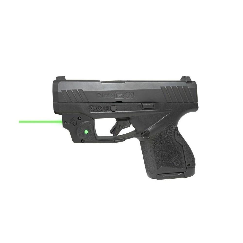 Viridian E Series Taurus GX4 GX4XL Green Laser with Kydex IWB Right Hand Holster Black
