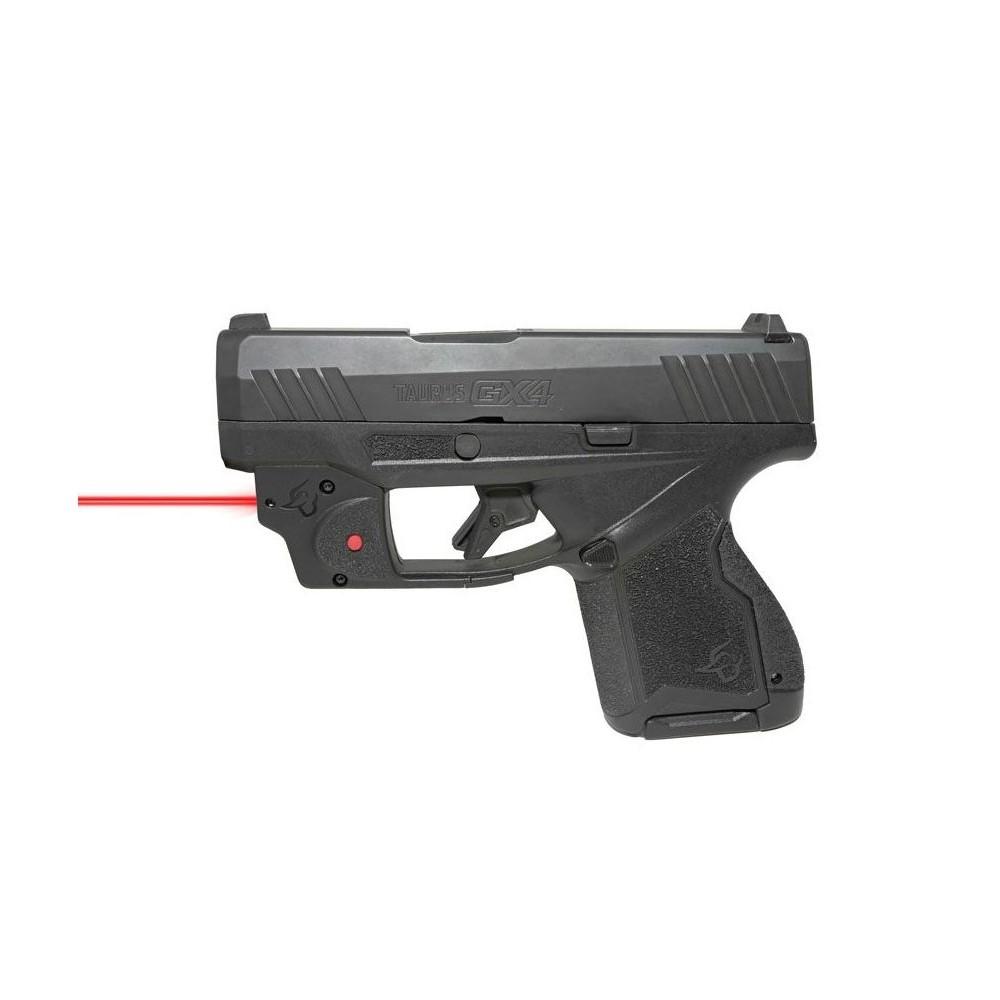 Viridian E Series Taurus GX4 GX4XL Red Laser with Kydex IWB Right Hand Holster Black