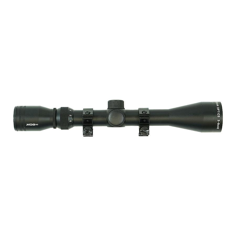 Viridian EON 3-9x40 R4 Black Rifle Scope with Rings