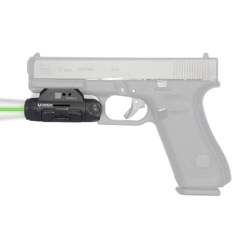 Viridian X5L Gen 3 Universal Green Laser Light and HD Camera Weapon Mount