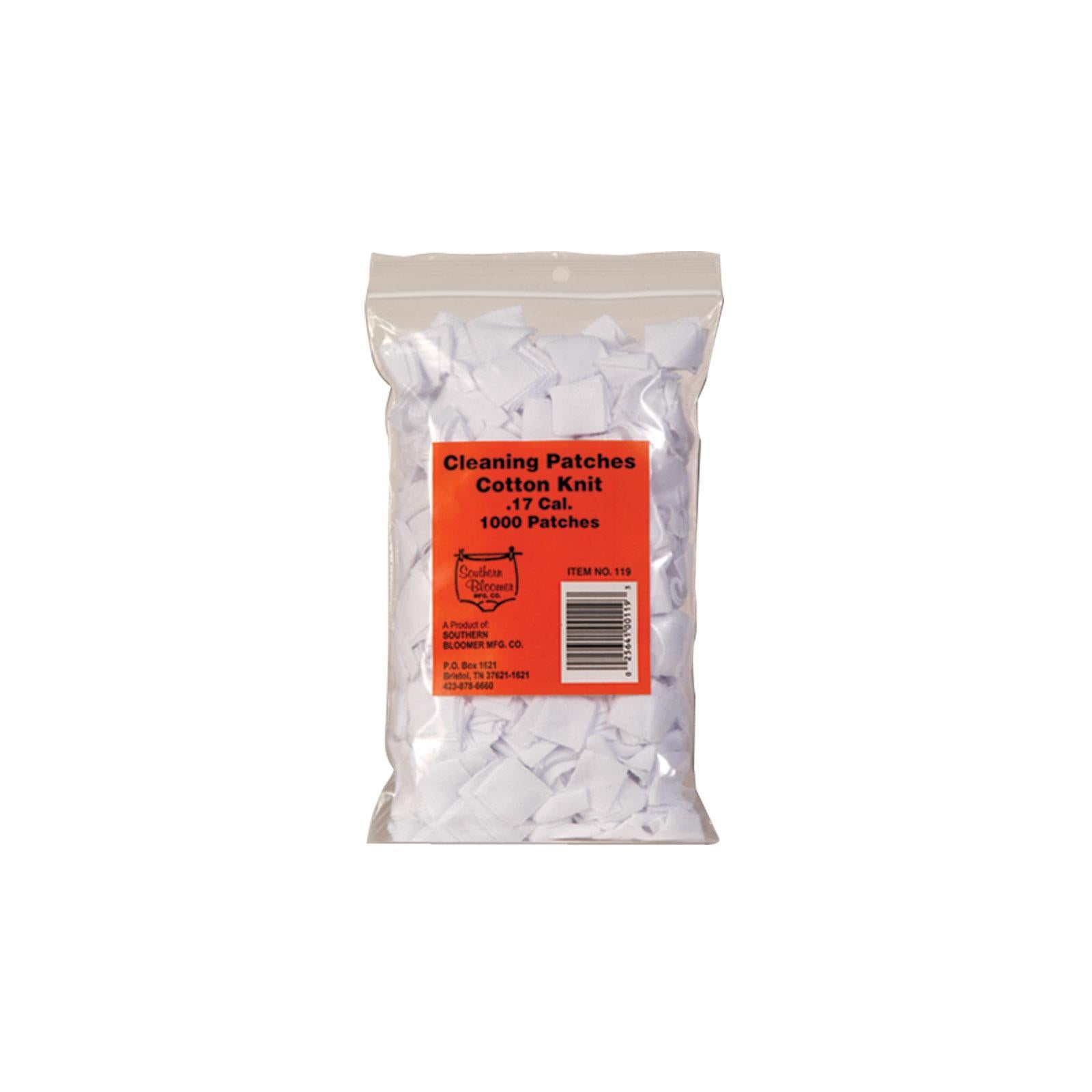 Southern Bloomer Rifle Patches for .17 Caliber 1000 per Pack