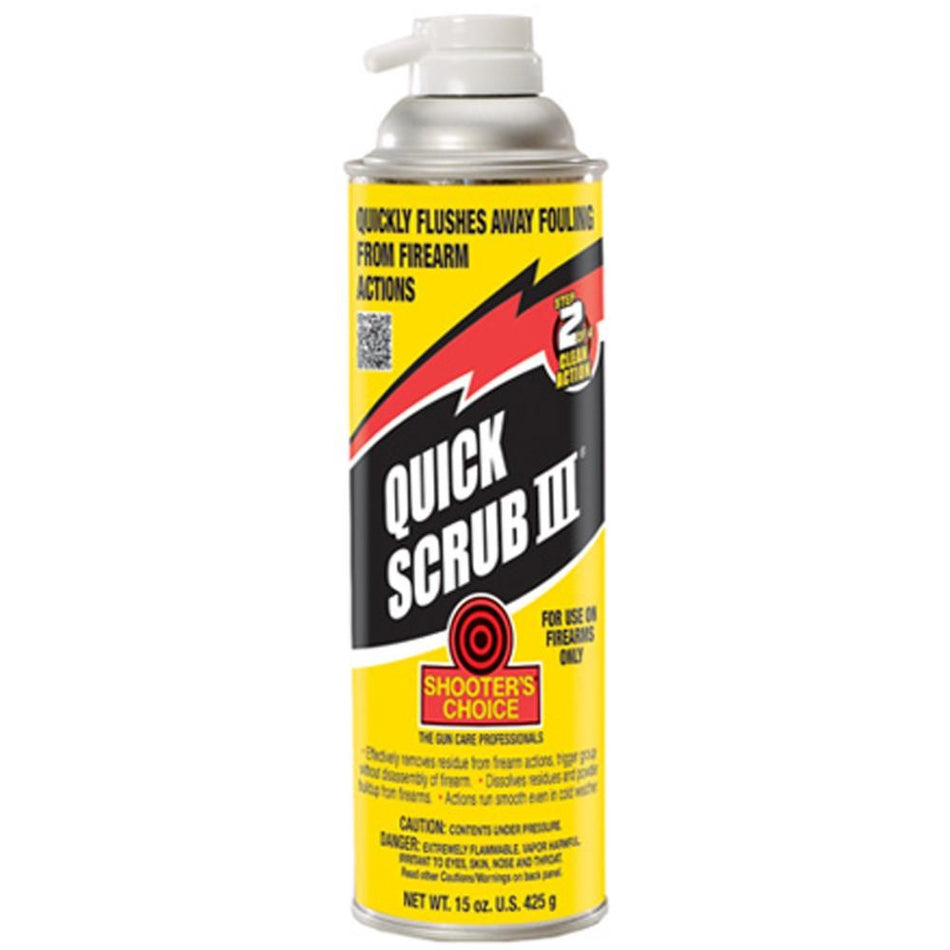 Shooter's Choice Quick Scrub III 15oz Gun Cleaning Solvent Spray