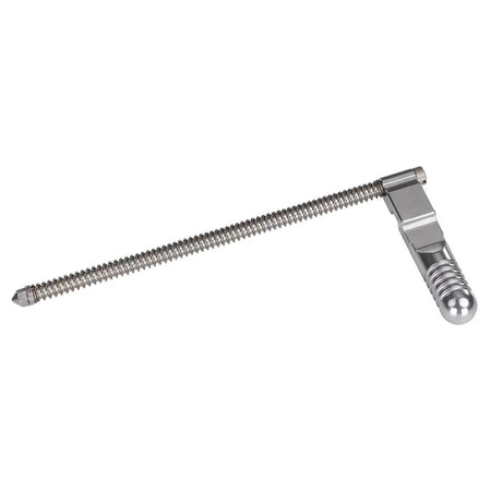 Volquartsen 10/22 Extended Steel Bolt Handle with Precision Recoil Rod Silver