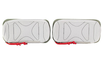 Vertx VTX5233 Pack Organizer Small Zippered Soft Case, 2 Pack, Gray