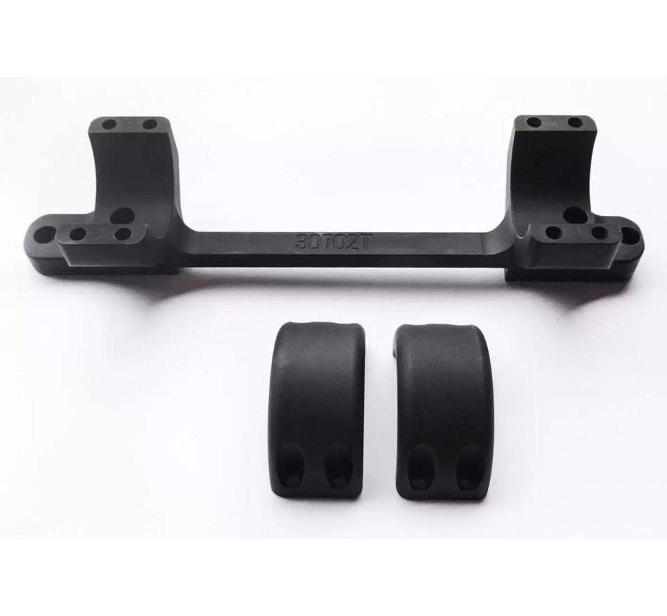 DNZ Game Reaper Remington 700 30mm Low SA Scope Receiver Mount Black