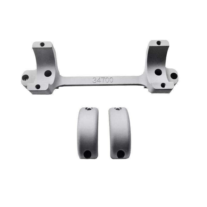DNZ Game Reaper 1-Piece Scope Mount for Remington 700 Long Action High Silver