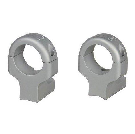 DNZ Game Reaper 2 Silver 1" Medium Two-Piece Scope Mount, Browning A-Bolt/Sako A7/Steyr