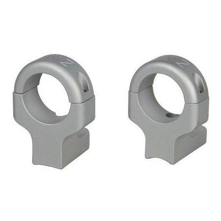 DNZ Game Reaper 2 Silver 1" Medium Two-Piece Scope Mount, Browning A-Bolt/Sako A7/Steyr