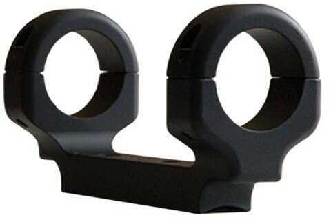 DNZ Remington 700 Short Action High Scope Mount Black with 8-40 Screws