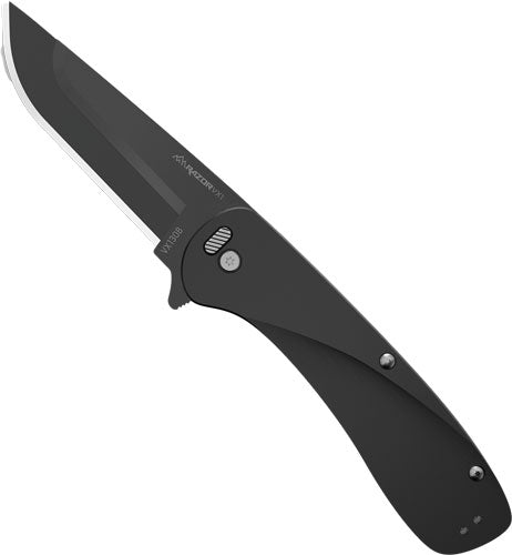 Outdoor Edge Razor VX1 3" Spring-Assisted Folder Black Aluminum