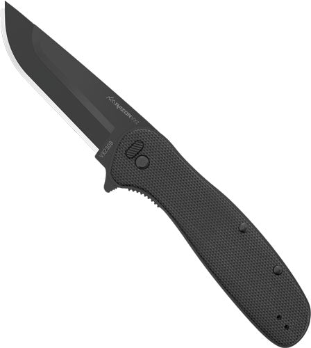 Outdoor Edge Razor VX2 3" Spring-Assisted Folder Black G-10 Handle