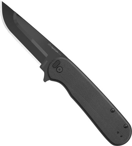 Outdoor Edge Razor VX3 3" Black G-10 Handle Stainless Folding Knife