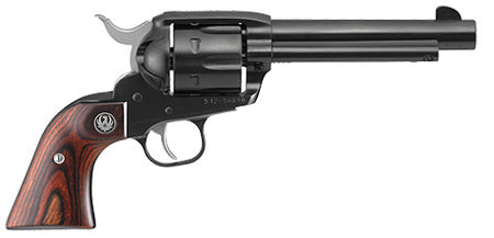 Ruger 5106 Vaquero Medium Frame .357 Mag/.38 Special Revolver, 6-Round, 5.50" Blued Barrel, Hardwood Grip, Exposed Hammer
