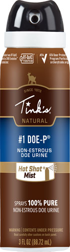 Tinks Non-Estrus Doe-P Deer Attractant Fine Mist 3oz Aerosol