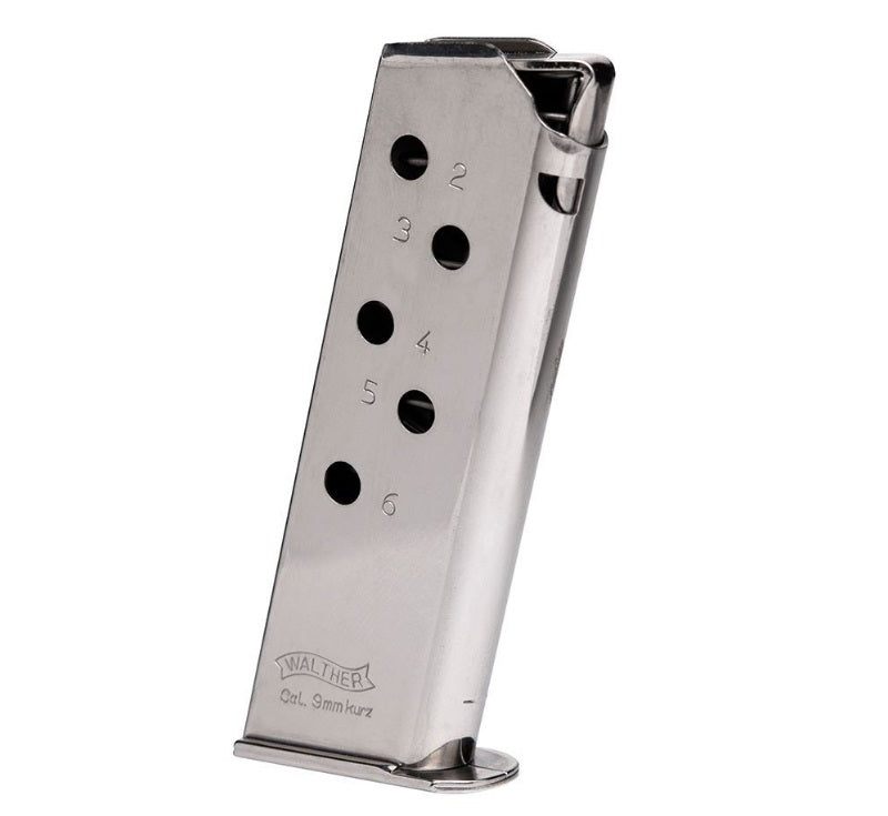 PPK/S .32 ACP Nickel 8RD Handgun Magazine