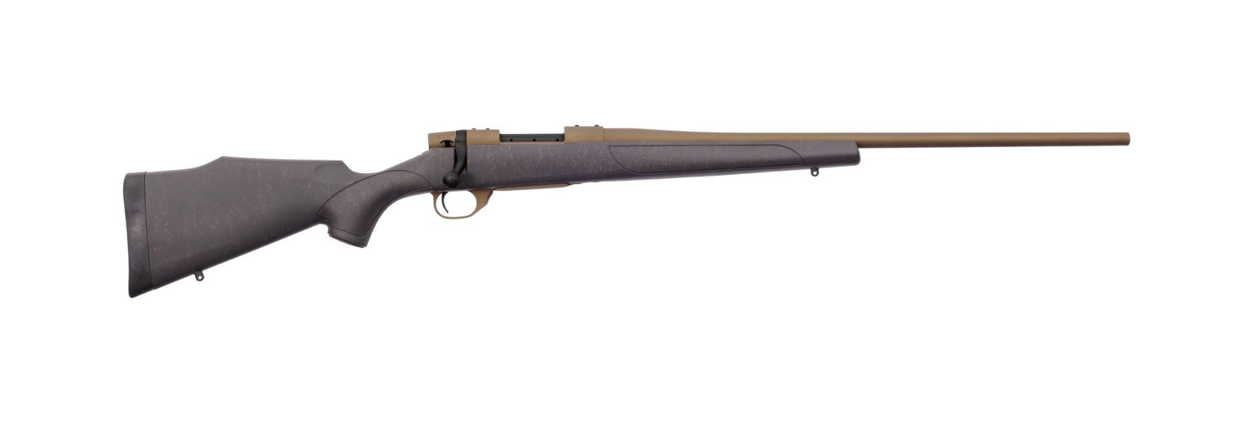 Weatherby Vanguard WeatherGuard .22-250 Rem Rifle, 24" Threaded Barrel, Burnt Bronze
