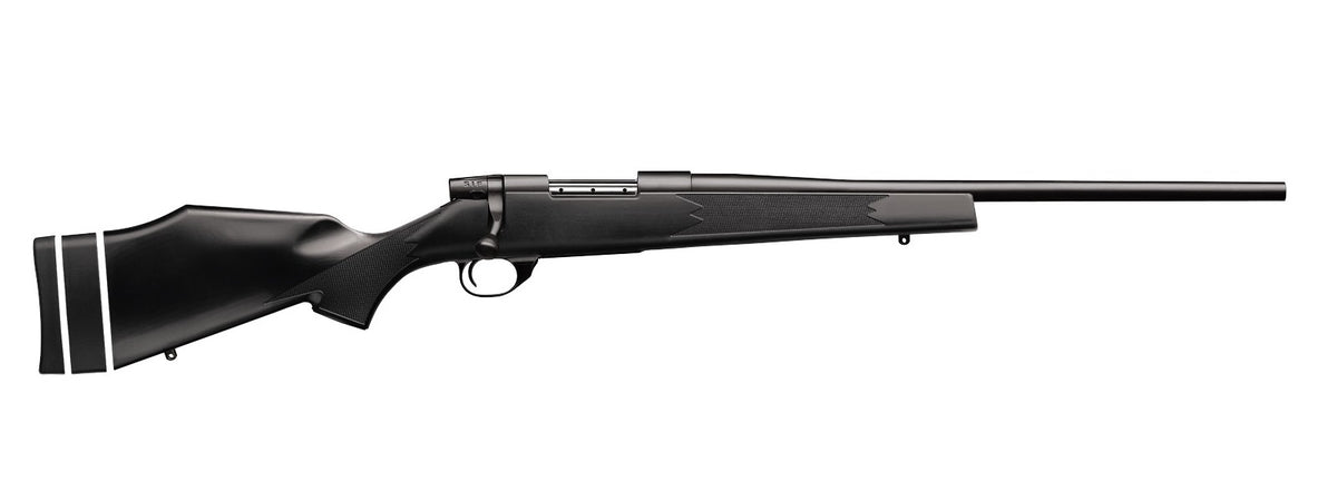 Weatherby Vanguard Synthetic Compact .223 Rem 5+1 20" Matte Blued Threaded Barrel, Black Adjustable Synthetic Stock (VYT223RR0T)