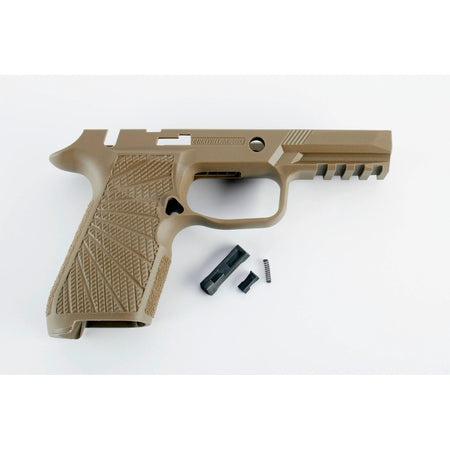 Wilson Combat P320 Compact Grip Module with Manual Safety Tan Polymer