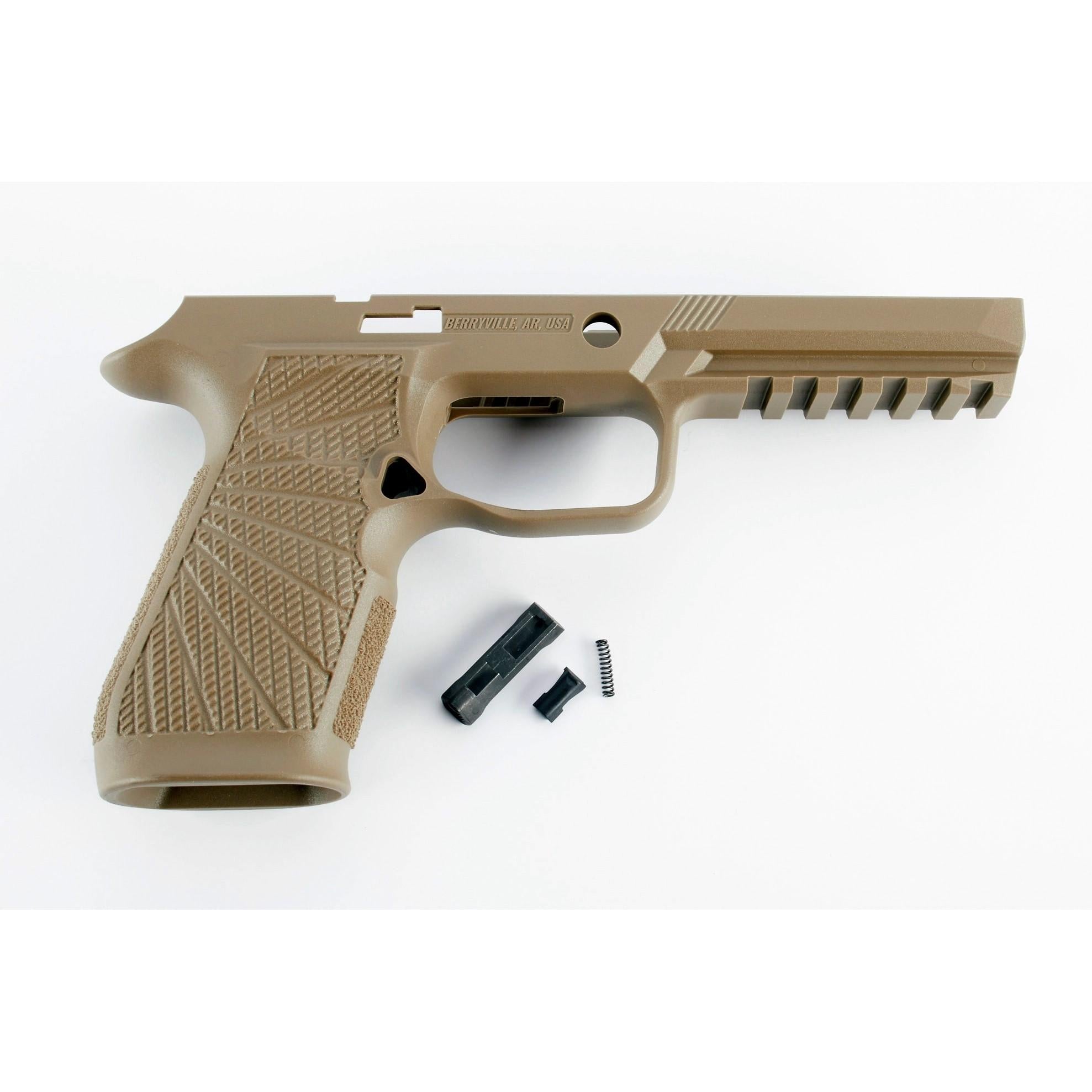 Wilson Combat P320 Full-Size Polymer Grip Module No Manual Safety Tan