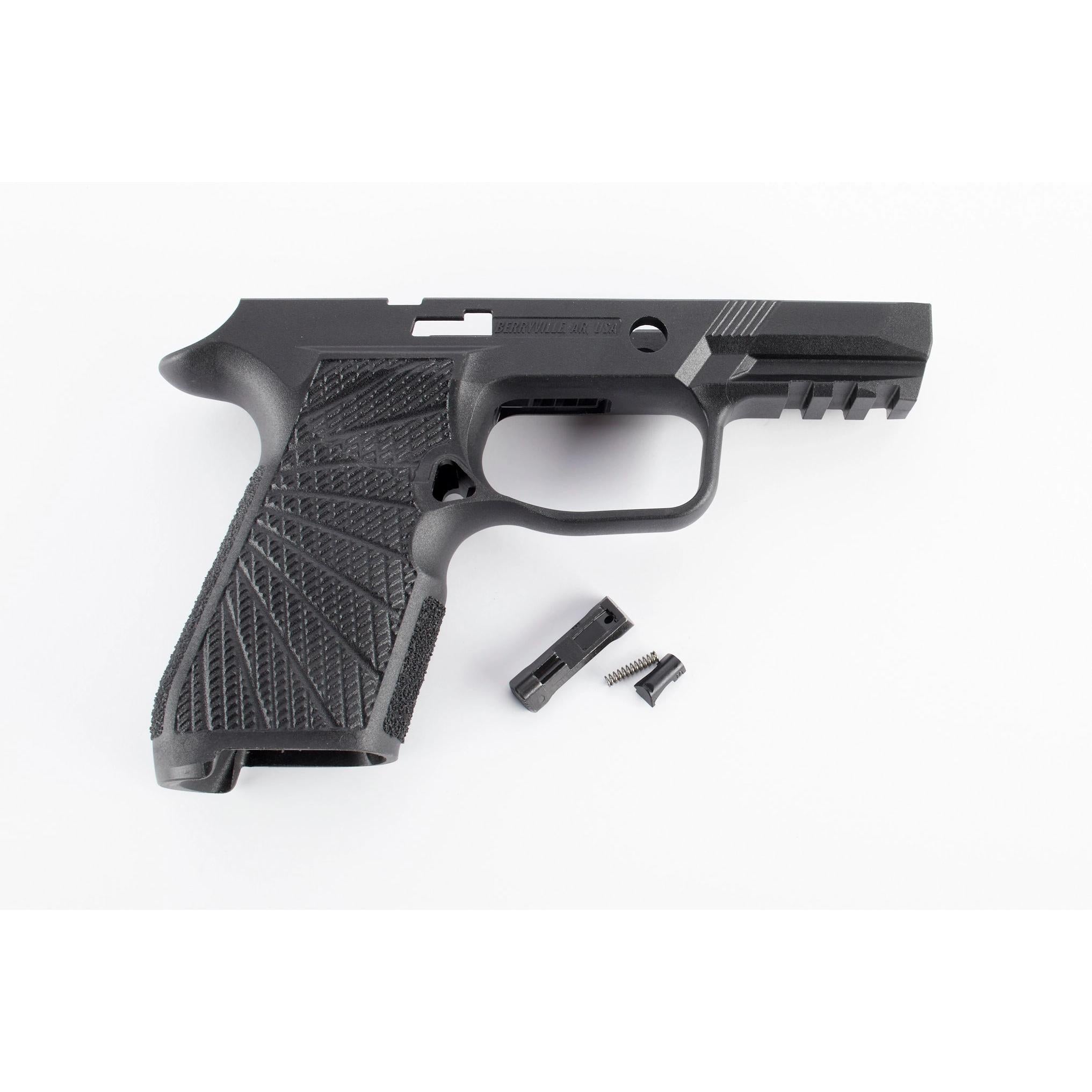 Wilson Combat P320 X-Compact Polymer Grip Module No Safety Matte Black