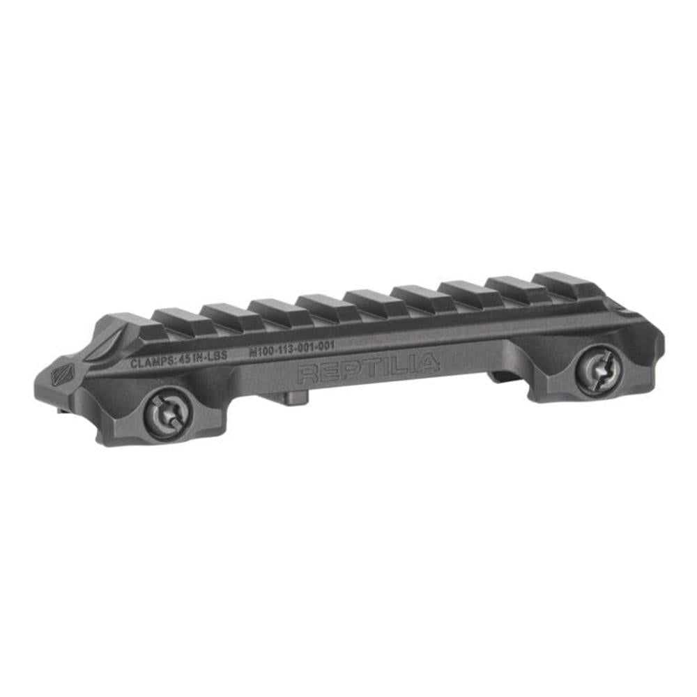 Reptilia RMU Mount 9 Slot - .625" Lift - Picatinny Rail - Black