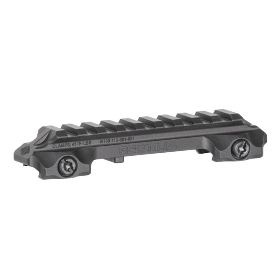 Reptilia RMU Mount 9 Slot - .625" Lift - Picatinny Rail - Black