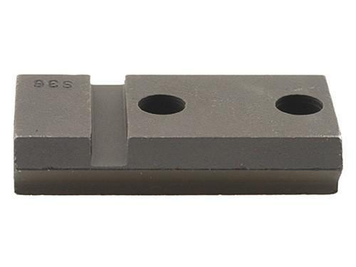 Weaver Grand Slam Matte Black Steel Top Mount Base #S36 CF-2 Rear