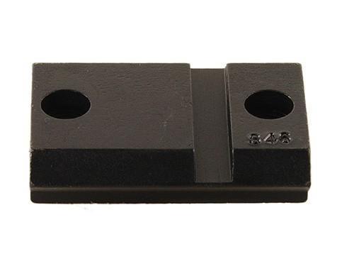 Weaver Grand Slam #S46 Steel Scope Mount Base Matte Black - Anschutz 1568 Front