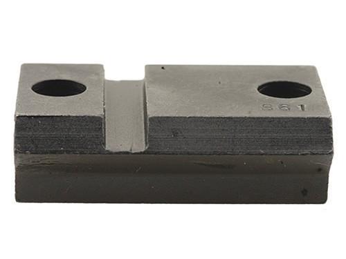 Weaver Grand Slam Matte Black Steel Scope Mount Base - Anschutz 1568 Rear #S61