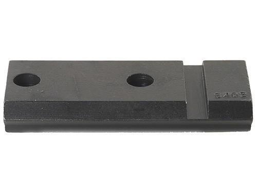 Weaver Grand Slam Steel Scope Base Extension Matte Black Browning BBR Front #S402