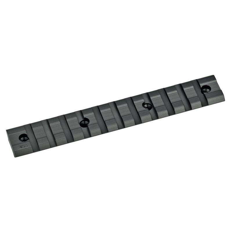 Weaver Multi Slot 1-Piece Mount Base Savage 110 SA 8-40 Threads Black Aluminum